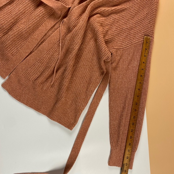 Isabel Maternity Pink Cotton Blend Cardigan | Size M - Picture 9 of 9